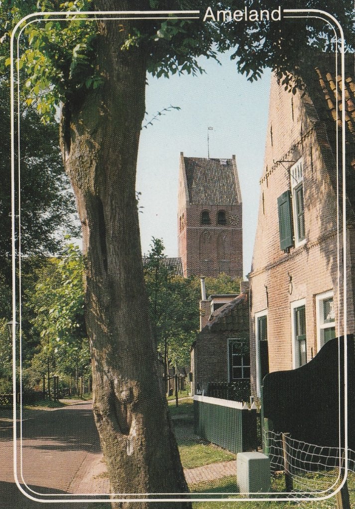 NES Ameland Toren, Verzenden, 1980 tot heden, Gelopen, Waddeneilanden