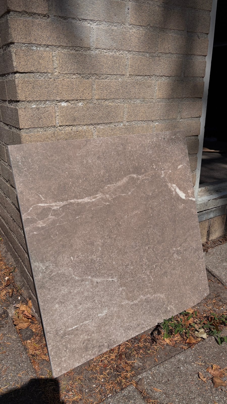 13 st. Hornbach 60x60 vloer-en wandtegels MOCCA kleur, Ophalen, 60 cm of meer, Keramiek, Nieuw