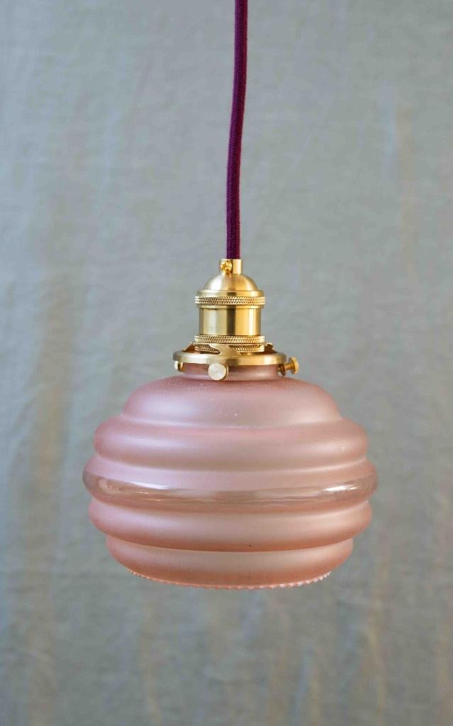Malva vintage pedant lamp, 50 tot 75 cm, Vintage, Ophalen of Verzenden, Zo goed als nieuw