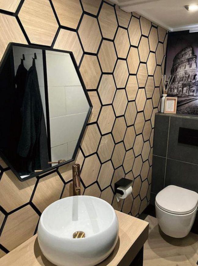 Akoestische Decoratie Panelen hexagon, Ophalen, Nieuw, Overige materialen, Minder dan 20 mm