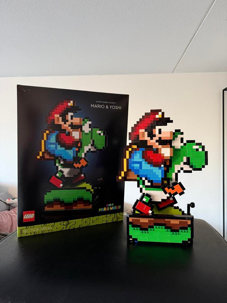[Sale - 10%] - Lego Super Mario - Mario & Yoshi (71438), Ophalen of Verzenden, Zo goed als nieuw, Complete set, Lego