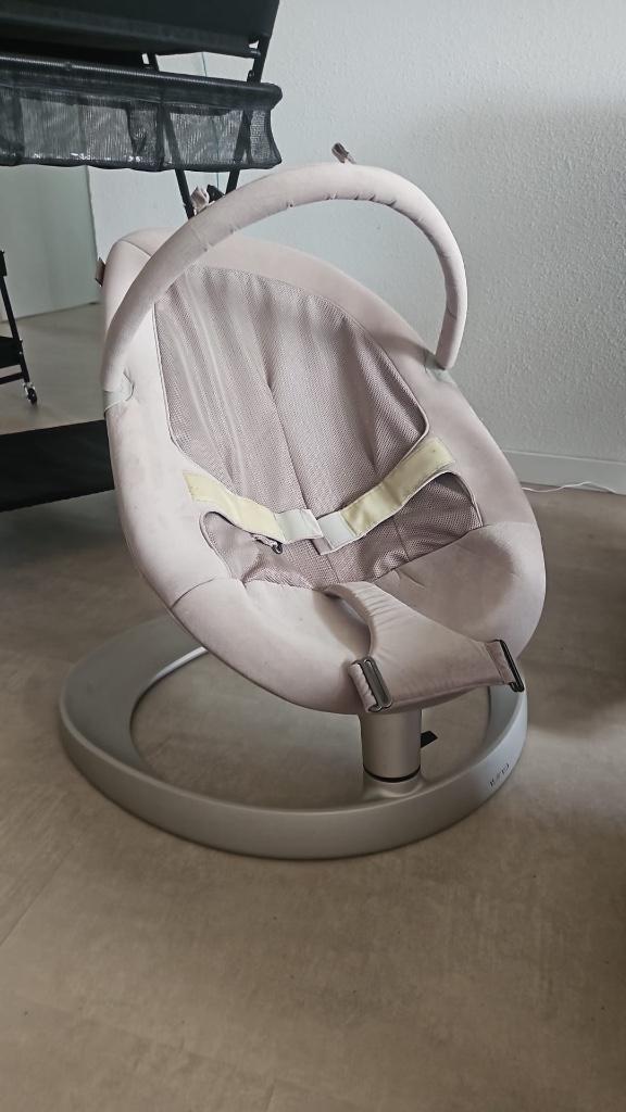 Nuna Leaf Grow wipstoel / babyschommel – met speelboog, Ophalen of Verzenden, Gebruikt, Overige typen, Gordel(s)