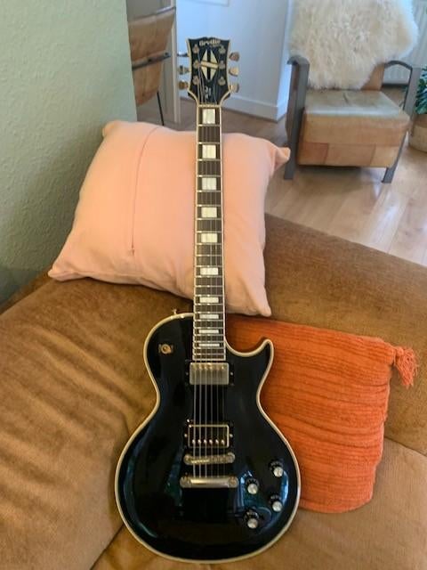 Les Paul Custom 1988 By Gibson Japan., Muziek en Instrumenten, Ophalen of Verzenden, Gebruikt, Solid body, Overige merken