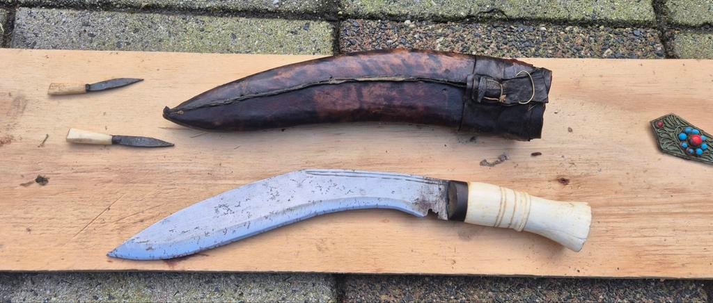 Indonesisch kukri mes, Antiek en Kunst, Ophalen of Verzenden