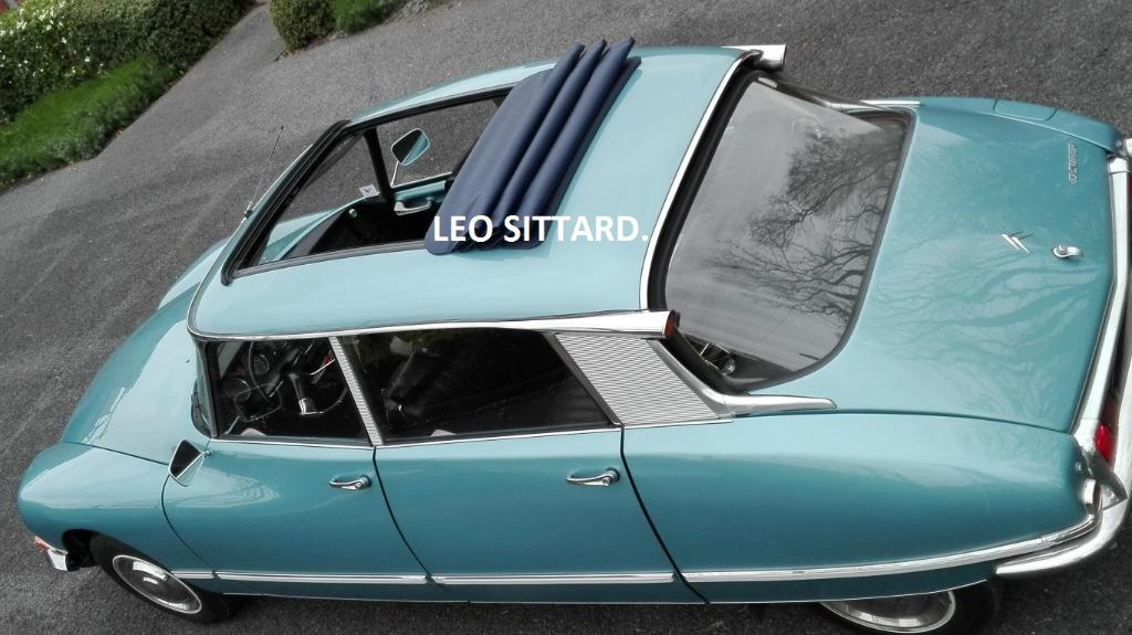 Blauw Webasto vouwdak voor Citroen DS CX of andere oldtimers, Auto-onderdelen, Ophalen, Gereviseerd, Overige automerken