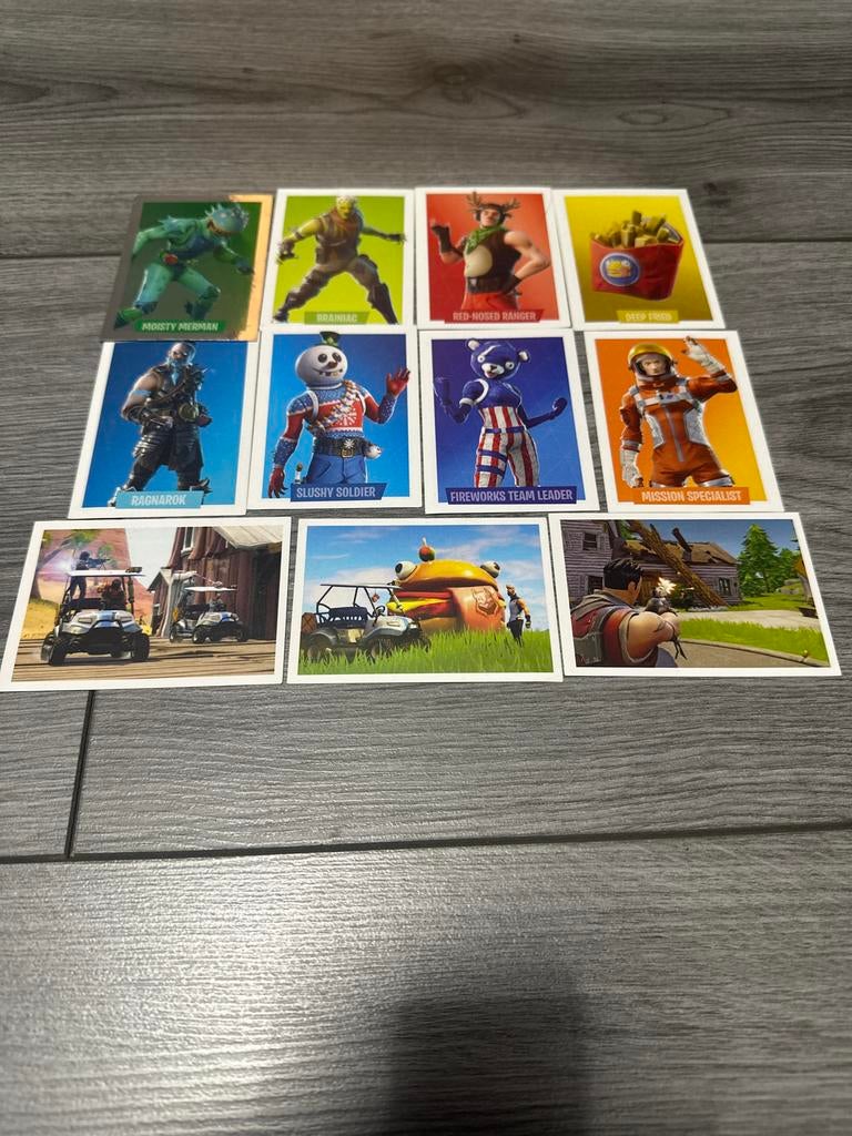Fortnite Stickers / Plaatjes - Diverse, Ophalen of Verzenden, Gebruikt, Stickers en Plaatjes