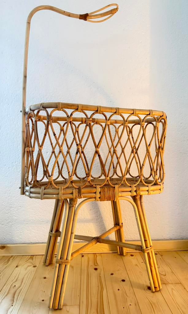 Kinderwieg rotan nieuw, Ophalen, Nieuw, Wieg