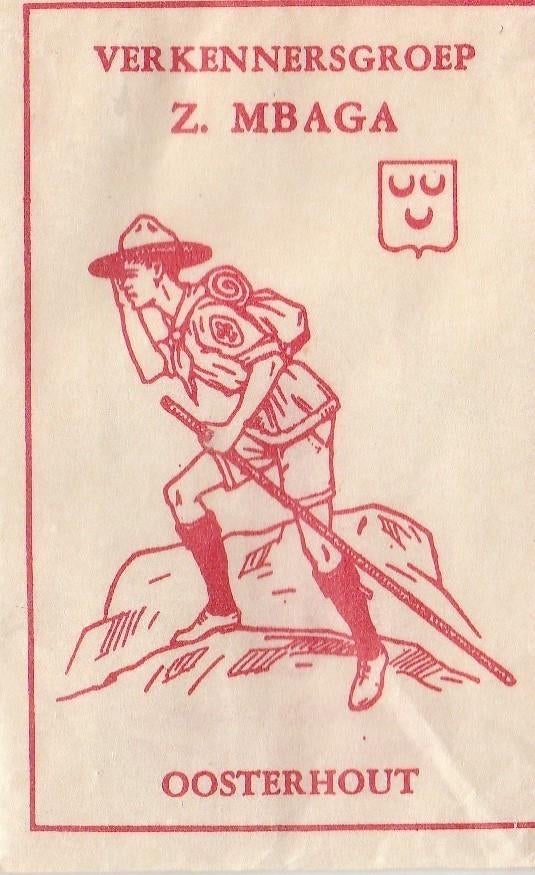 scouting - verkennersgroep Z. Mbaga Oosterhout - verkenner, Ophalen of Verzenden