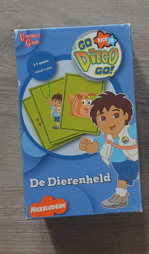 Kaartspel Diego de Dierenheld, Ophalen of Verzenden, Zo goed als nieuw