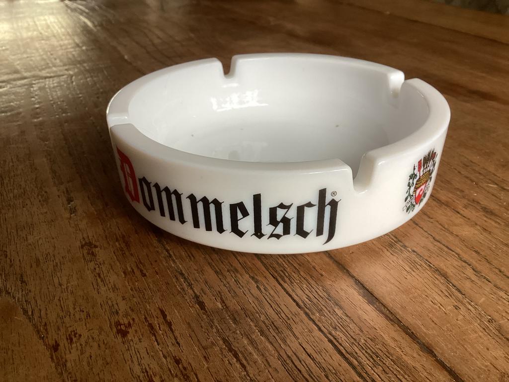 Asbak Dommelsch bier, Ophalen of Verzenden, Gebruikt, Glas of Glazen, Overige merken