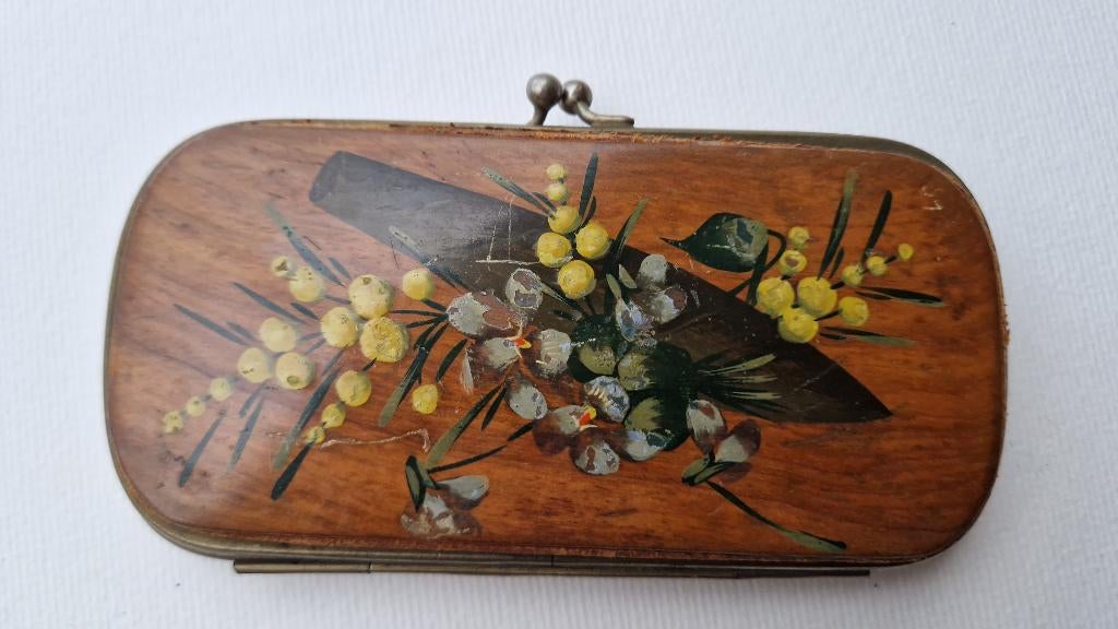 Antieke brillenkoker uit 1910, Ophalen of Verzenden