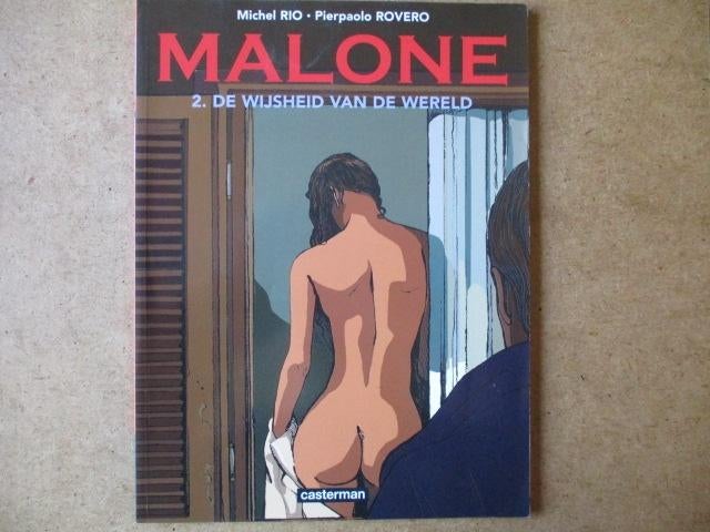 adv8774 malone, Eén stripboek, Ophalen, Gelezen