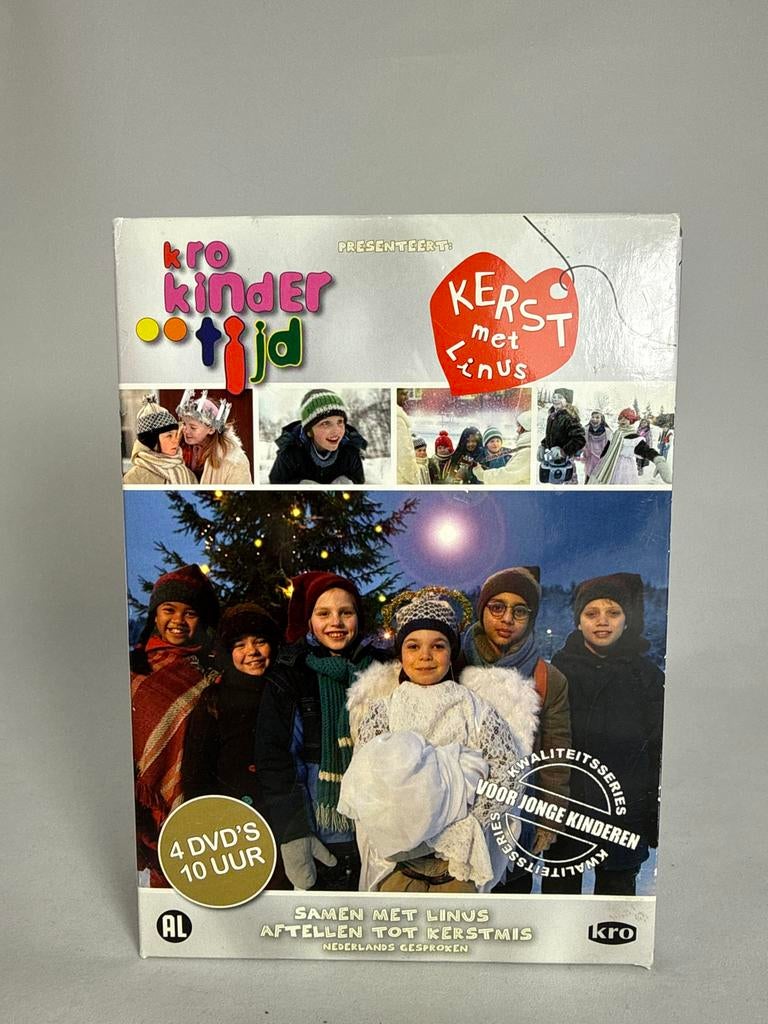Kerst met Linus (KRO Kindertijd) DVD-box, Alle leeftijden, Ophalen of Verzenden, Zo goed als nieuw, Tv fictie