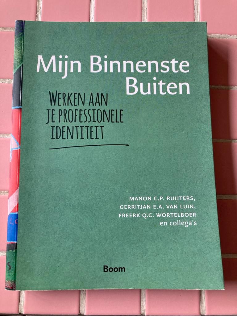 Mijn Binnenste Buiten - Werken aan professionele identiteit, Ophalen of Verzenden, Gelezen, HBO