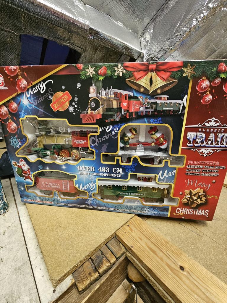 Kerst trein, Diversen, Kerst, Ophalen of Verzenden, Zo goed als nieuw