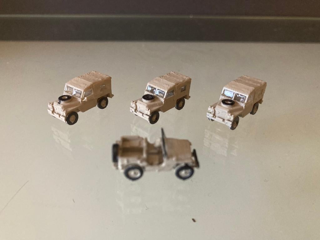 Panzer-shop Legervoertuigen 3-d print Land Rover 88, Overige merken, Gelijkstroom of Wisselstroom, Overige typen, Ophalen of Verzenden