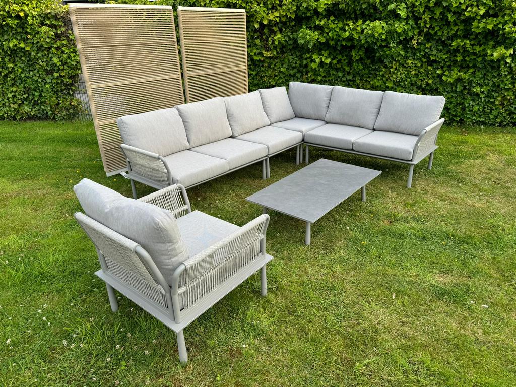Nieuw loungeset tuinset zithoek loungebank groothandelsprijs, Ophalen of Verzenden, Nieuw, Stoel