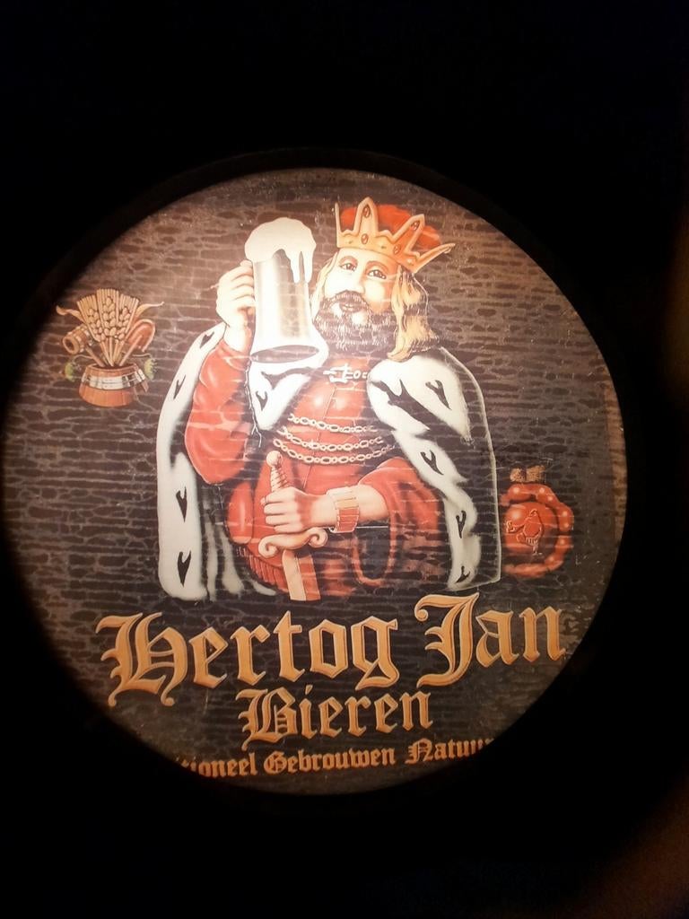 Hertog jan wand lichtba 32,5 cm, Verzamelen, Merken en Reclamevoorwerpen, Ophalen of Verzenden, Zo goed als nieuw, Lichtbak of (neon) lamp