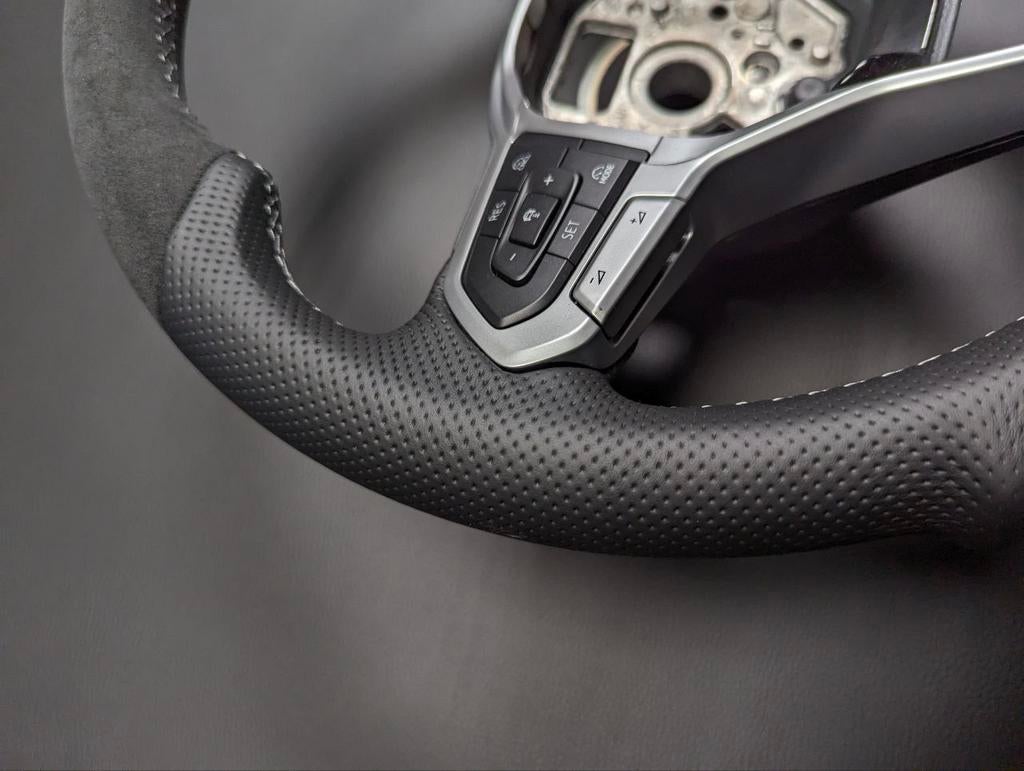 ALCANTARA LEER STUURWIEL STUUR VOLKSWAGEN T6.1 CADDY PASSAT, Auto-onderdelen, Besturing, Volkswagen, Nieuw, Ophalen of Verzenden