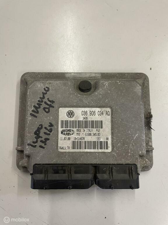 ECU motorcomputer vw lupo 1.4 16v 036906034AQ marelli 4lv, Ophalen of Verzenden, Gebruikt