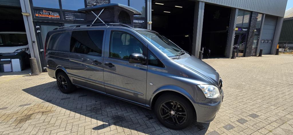 Mercedes vito v6 camperbus, Automaat, Buscamper of Camperbus, Tot en met 2, Mercedes-Benz