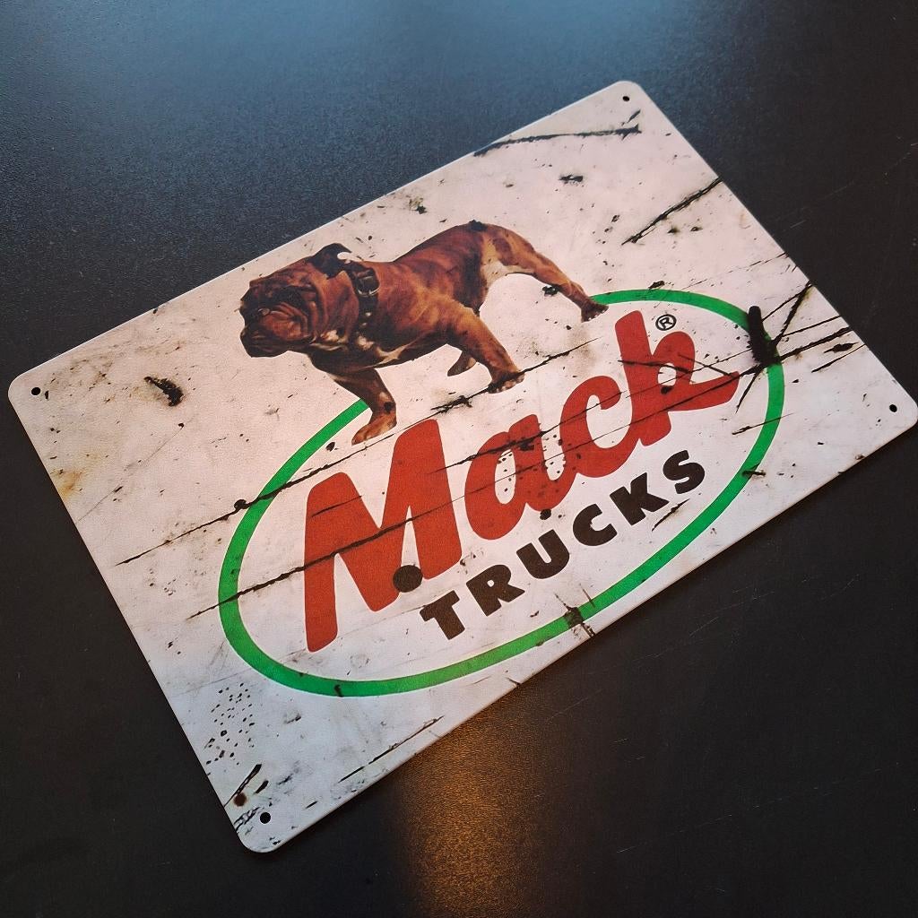 Mack Trucks Metalen plaat, Ophalen of Verzenden, Nieuw