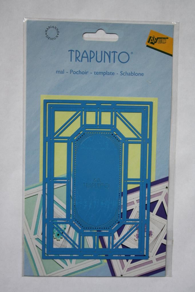 Trapunto snij-borduur mal nr. 6a, Hobby en Vrije tijd, Kaarten | Zelf maken, Ophalen of Verzenden, Nieuw, Overige thema's, Pons of Mal