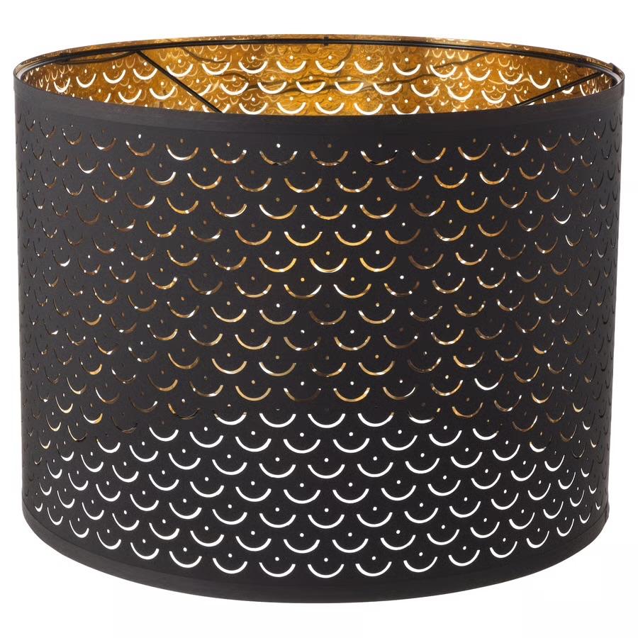 2 stuks IKEA Nymö Lampenkap + HEMMA Ophanging, Ophalen of Verzenden, Nieuw, Metaal, Minder dan 50 cm