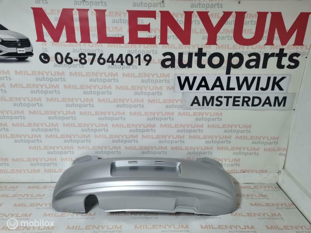 VW POLO 6R ACHTERBUMPER GROOTE UITLAAT NIEUW(2009-2014) LA7W, Volkswagen, Nieuw, Ophalen of Verzenden, Achter