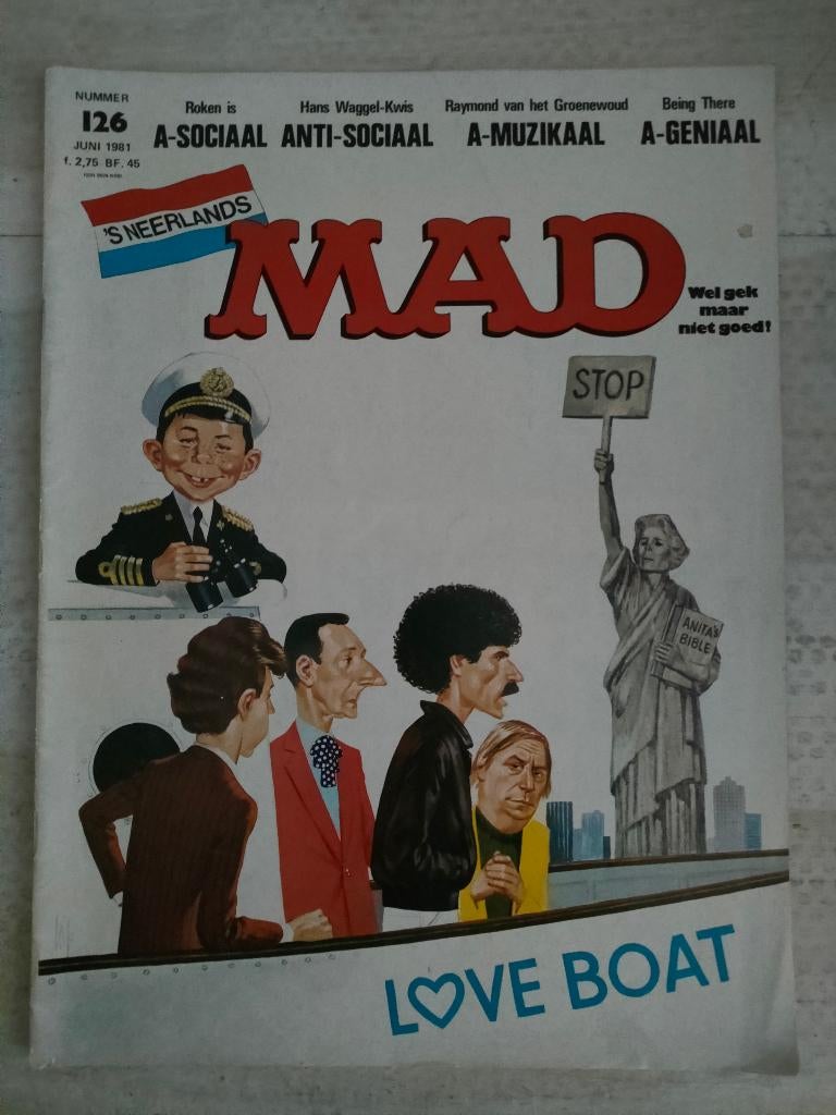 MAD tijdschrift, Meerdere stripboeken, Ophalen of Verzenden, Gelezen