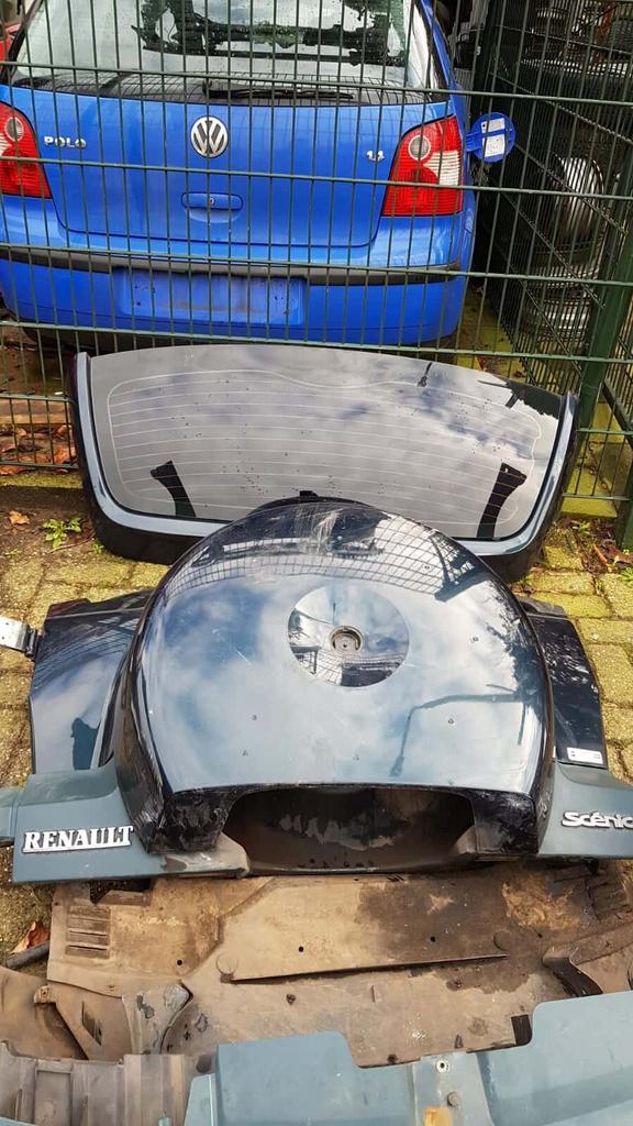 Renault Scenic 4x4 achterklep bj 2002, Auto-onderdelen, Ophalen of Verzenden, Gebruikt, Achter, Achterklep