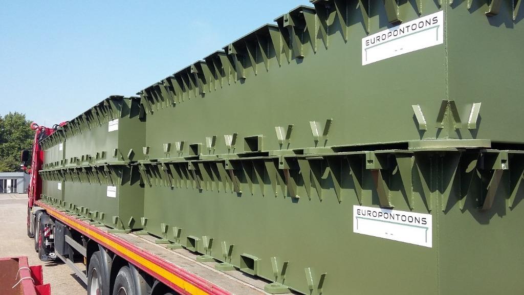NATO koppelpontons inclusief cascocertificering, Ophalen of Verzenden, Nieuw, Ponton
