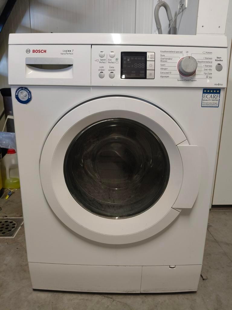 Bosch Logixx 7kg wasmachine A+++, Witgoed en Apparatuur, Ophalen, Zo goed als nieuw, 85 tot 90 cm, 1200 tot 1600 toeren