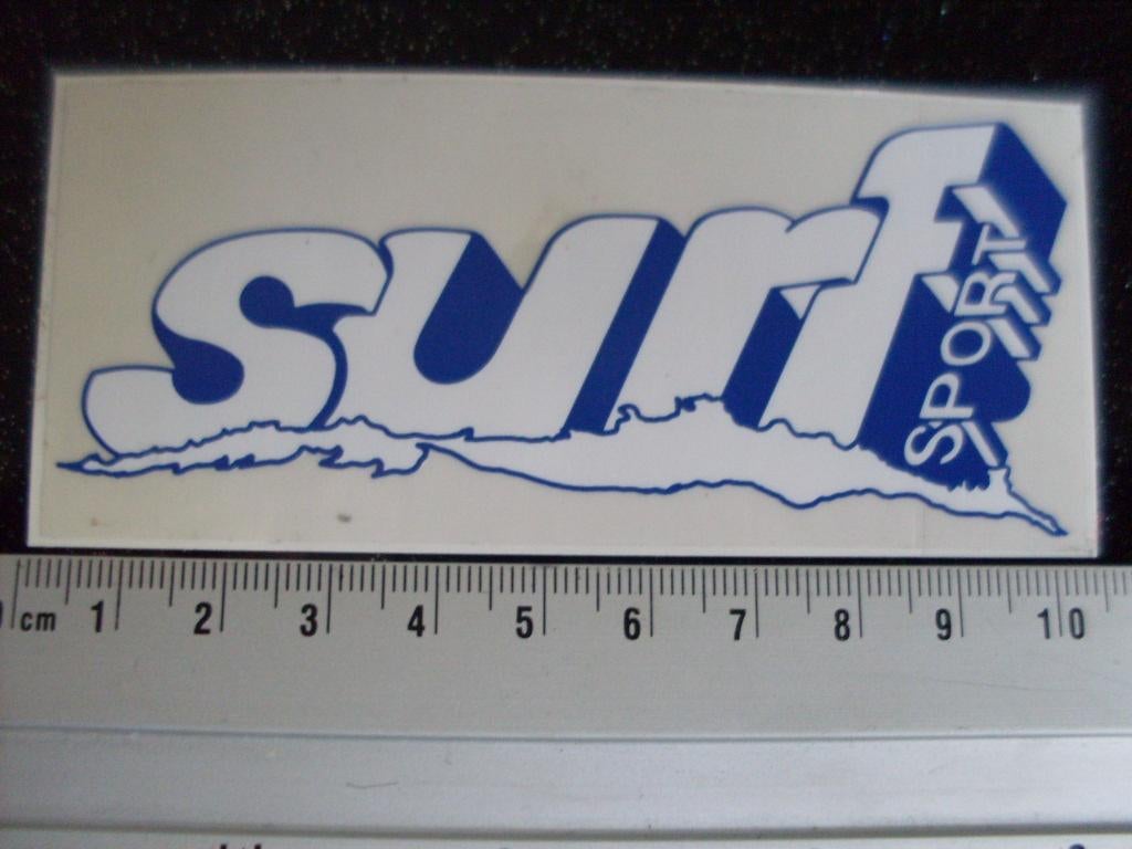 ruit sticker surf sport logo, Verzamelen, Stickers, Zo goed als nieuw, Merk, Ophalen of Verzenden