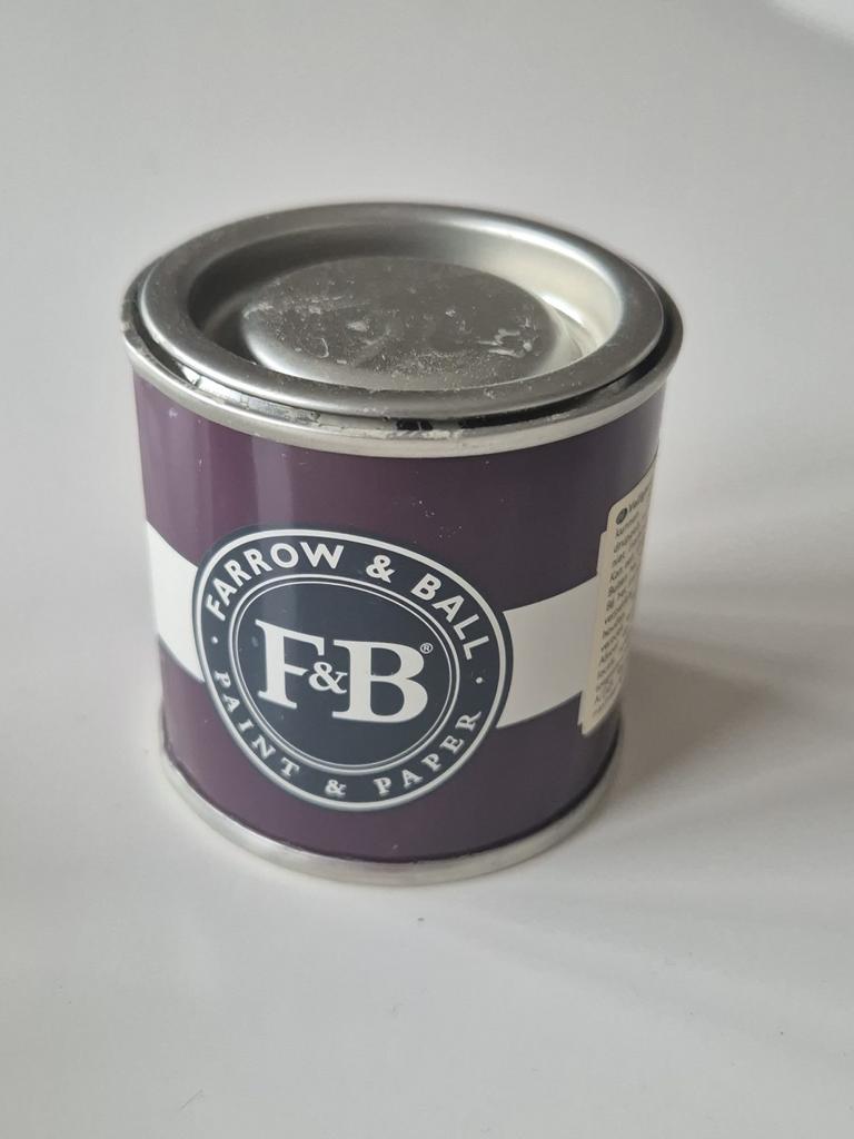Farrow and Ball Verf Potjes, Gebruikt, Paars, Ophalen of Verzenden, Verf