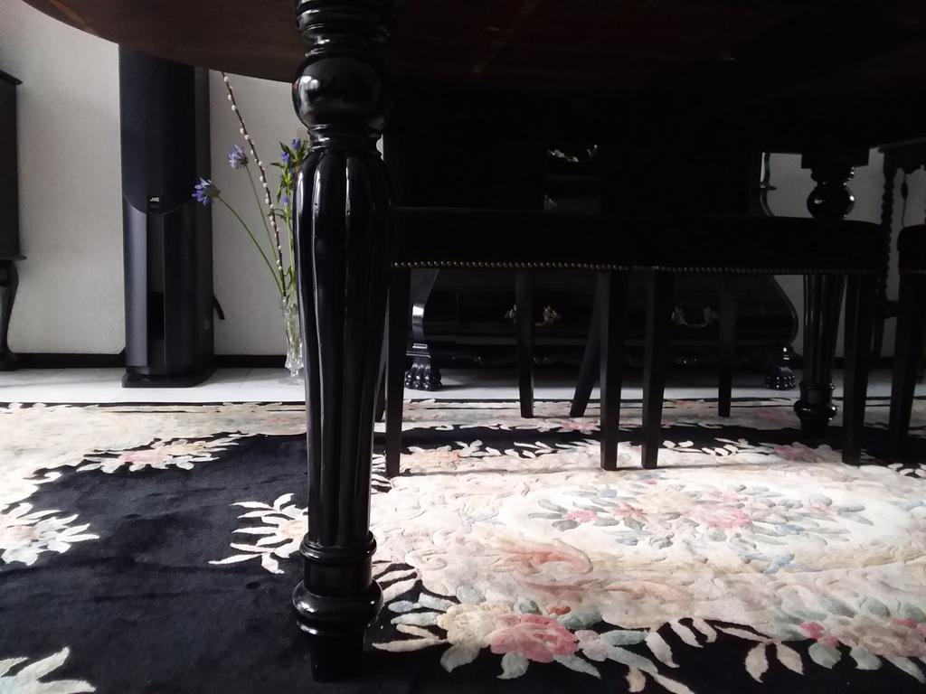 Tafel +6 stoelen, Ophalen of Verzenden, 4 tot 6 stoelen