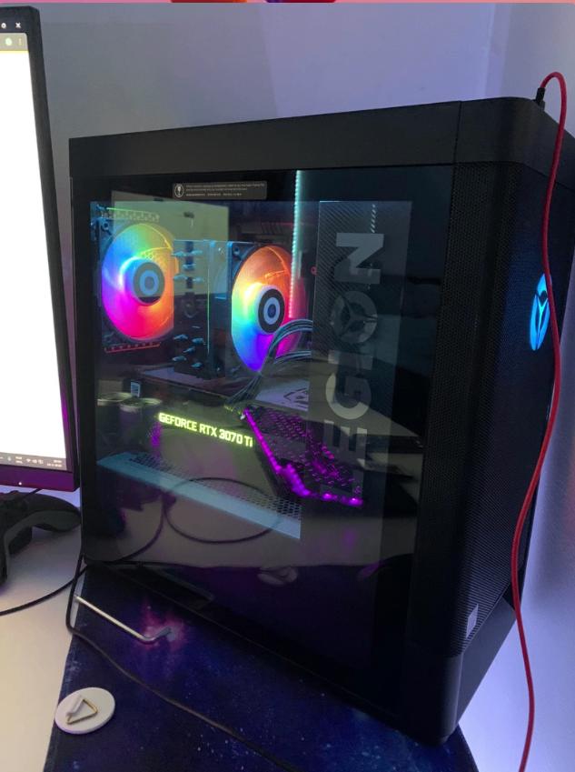 Gaming Pc Legion Ryzen 9 5900x en 3070 ti, Ophalen, Gebruikt, 32 GB, AMD Ryzen 9