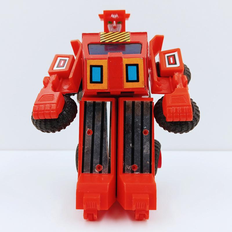 Mega MotoBot Shovel Truck MC Toy 1984 Action Figure, Verzamelen, Transformers, Overige generaties, Ophalen of Verzenden, Zo goed als nieuw