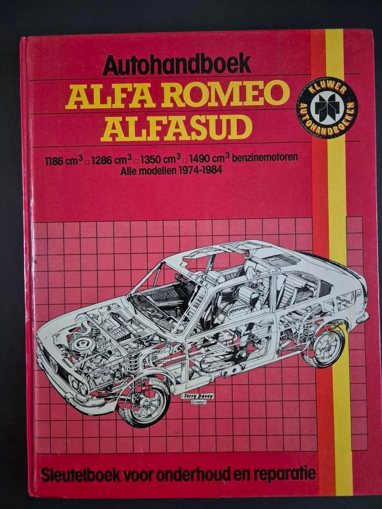 Alfa Romeo Alfasud Autohandboek - Kluwer, Boeken, Ophalen of Verzenden, Zo goed als nieuw, Alfa Romeo, Kluwer