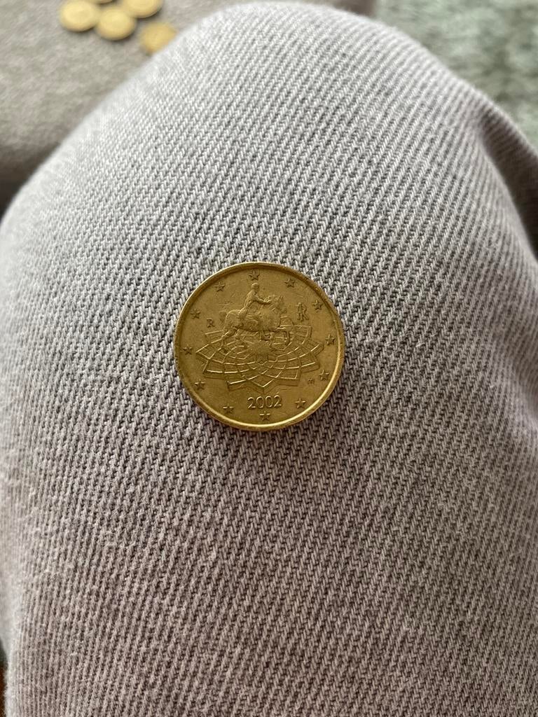50 Eurocent munt, Ophalen of Verzenden, België, Losse munt