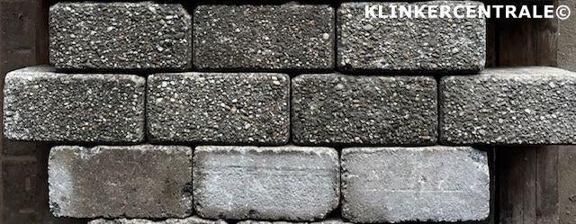 216m2 grijs betonklinkers keiformaat betonstraatstenen bkk b, Bij dit gebruikte product niet te achterhalen, Gebruikt, Verzenden