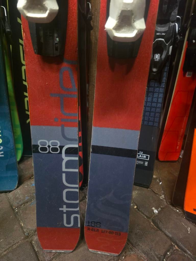 188cm STOCKLI STORMRIDER 88 ALL MOUNTAIN SWISS HANDGEMAAKTE, Sport en Fitness, Overige merken, 160 tot 180 cm, Ophalen of Verzenden