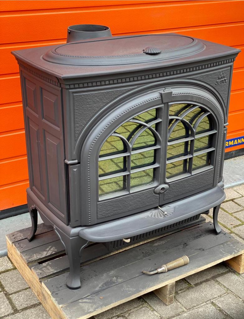 Jotul f 600 demomodel houtkachel, Huis en Inrichting, Kachels, Ophalen, Houtkachel, Zo goed als nieuw, Vrijstaand