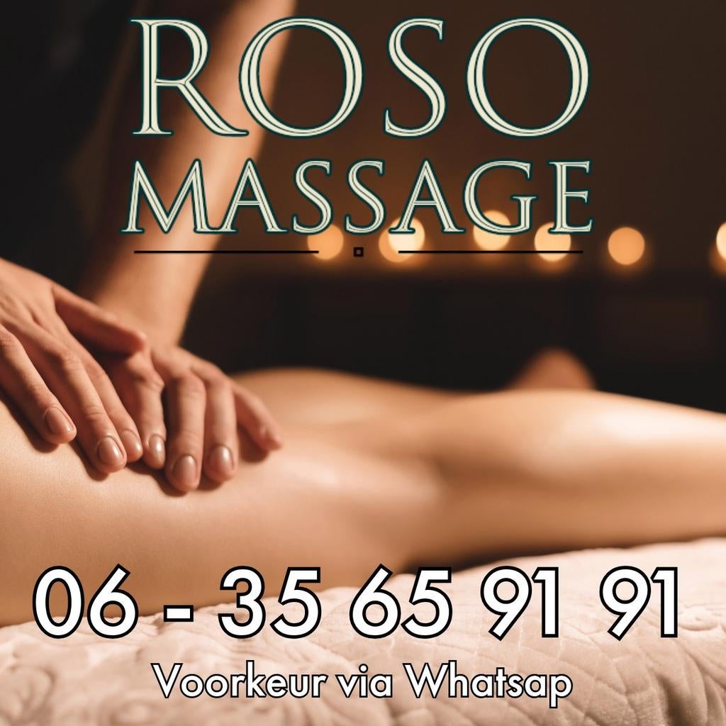 ROSO MASSAGE - Full Body Ontspanninsmassage (ook) aan huis, Ontspanningsmassage