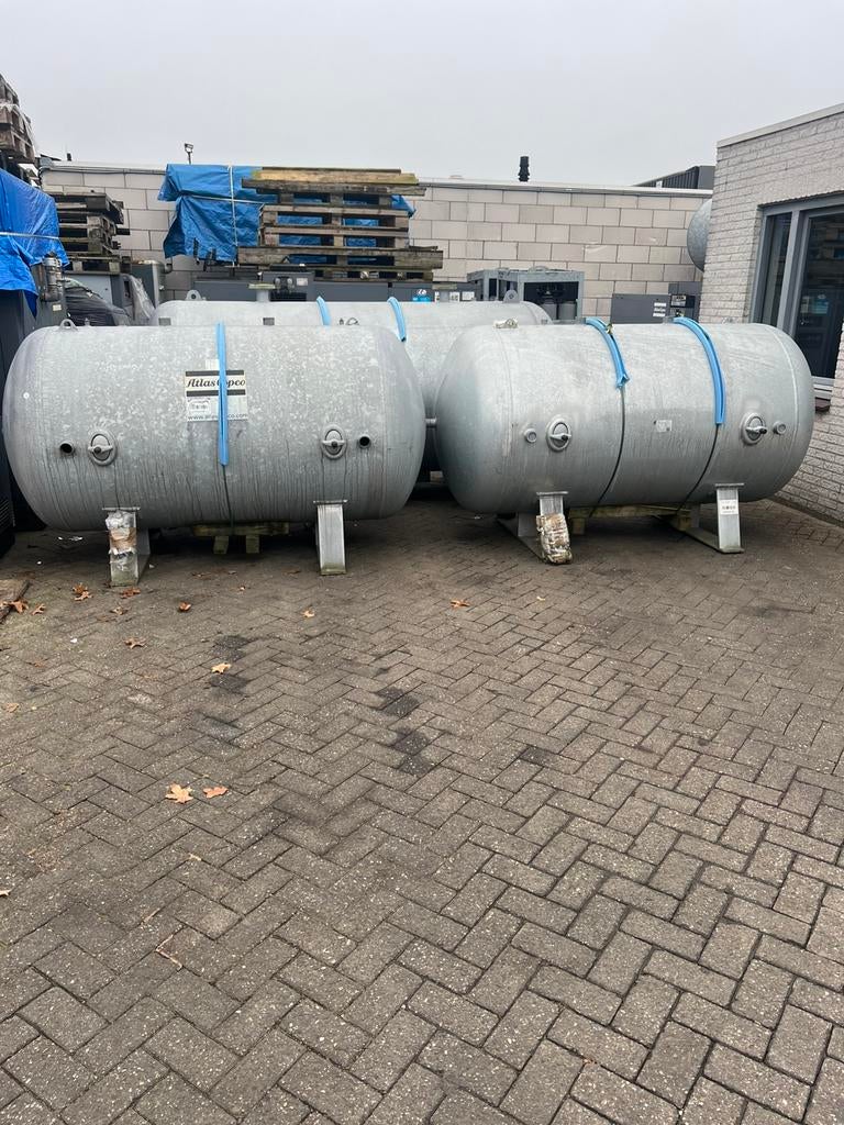 Te koop nieuwe Atlas Copco buffertank 3000 Liter, 100 liter of meer, Ophalen, Nieuw