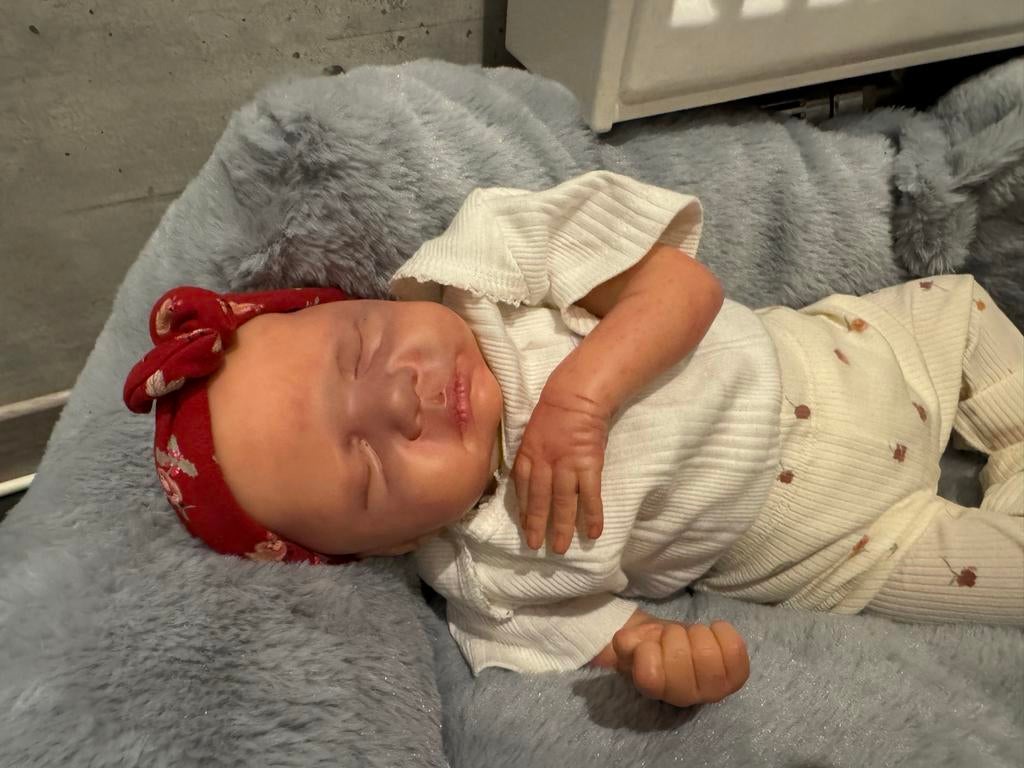 Reborn Baby Wendy, Ophalen of Verzenden, Nieuw, Babypop