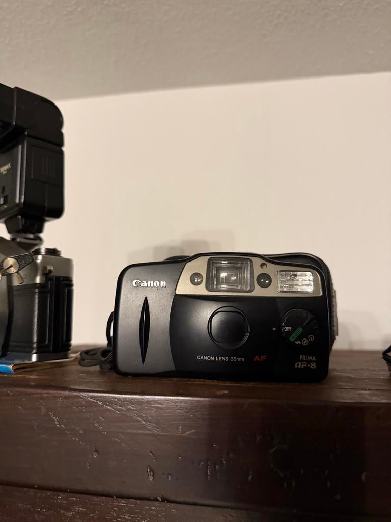 Canon Prima AF-8 Compact Camera, Ophalen of Verzenden, Gebruikt, Compact, Canon