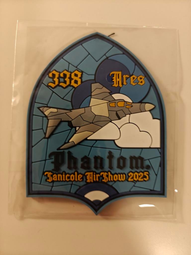 338 Sqn Griekenland Luchtmacht Patch Sanicole 2025, Verzamelen, Ophalen of Verzenden, Nieuw, Patch, Badge of Embleem