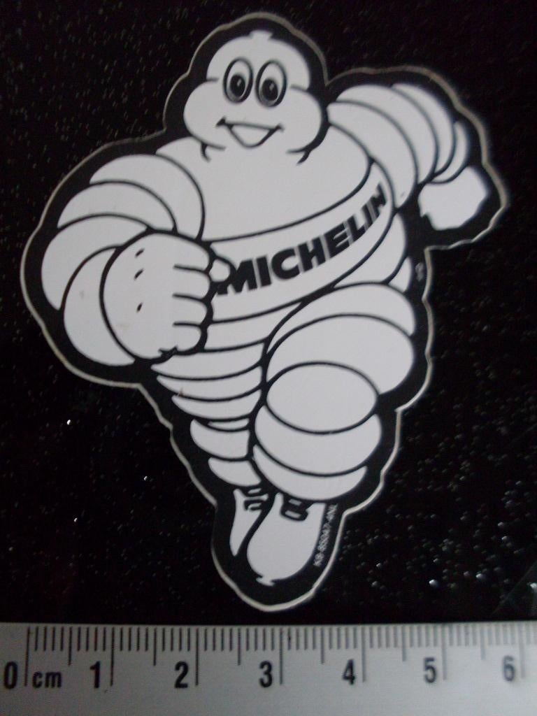 sticker michelin logo bibendum, Ophalen of Verzenden, Zo goed als nieuw, Merk