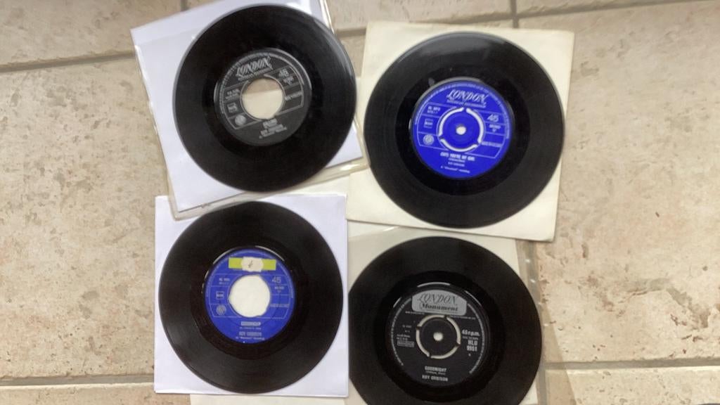 Singles Roy Orbinson, Gebruikt, 7 inch, Single, Ophalen of Verzenden